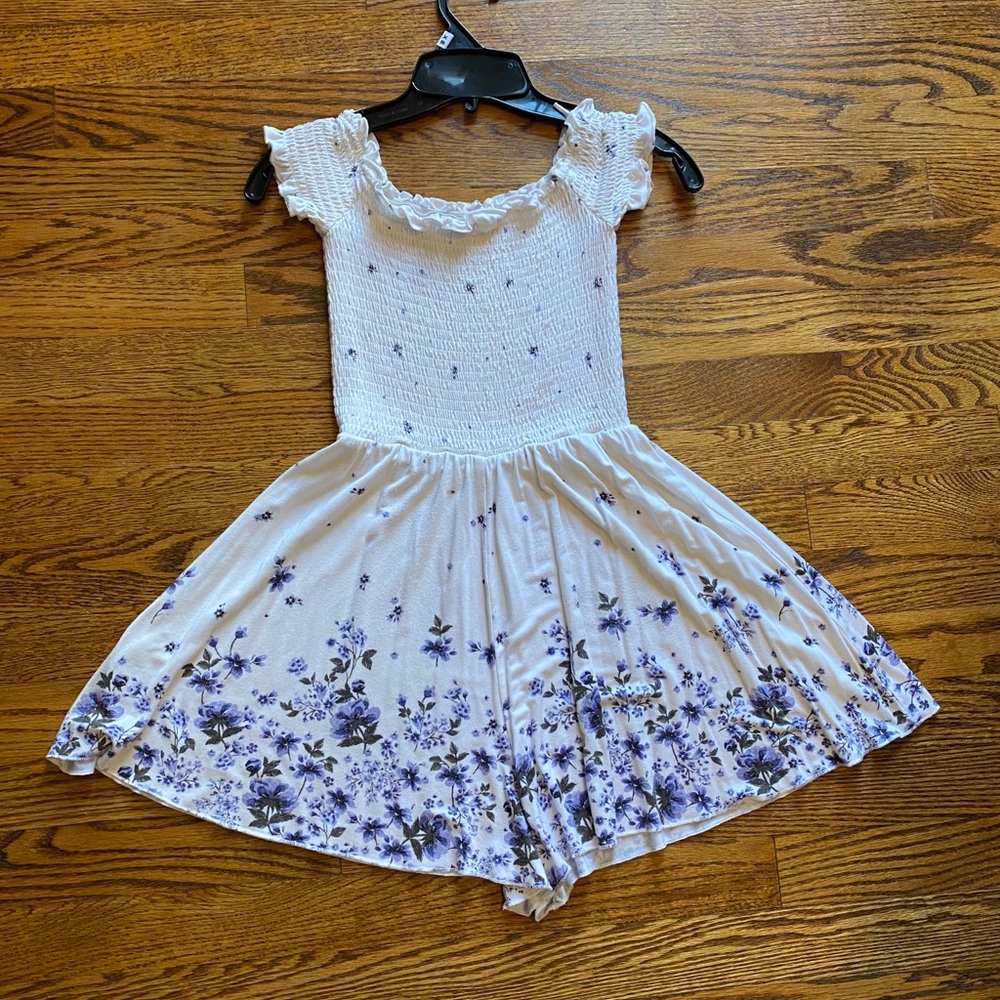 garage flower romper